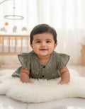 Baby Muslin Frock – Just Born