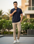 Otto Polo T-Shirt with Pocket - Airtex Cotton