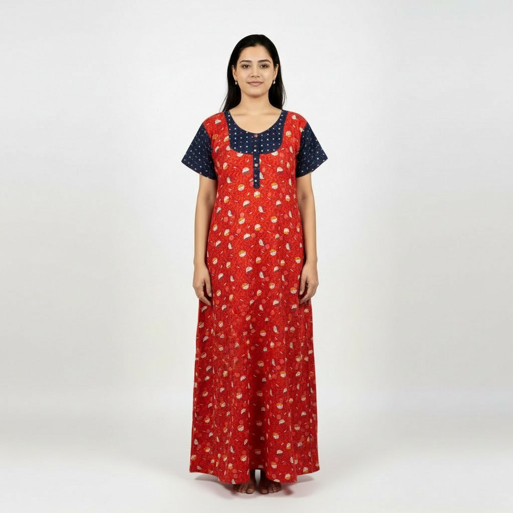 Rasathe Nighty Nightwear for women