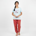 Ladies Knitted Night Suit Set
