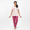Ladies Knitted Night Suit Set