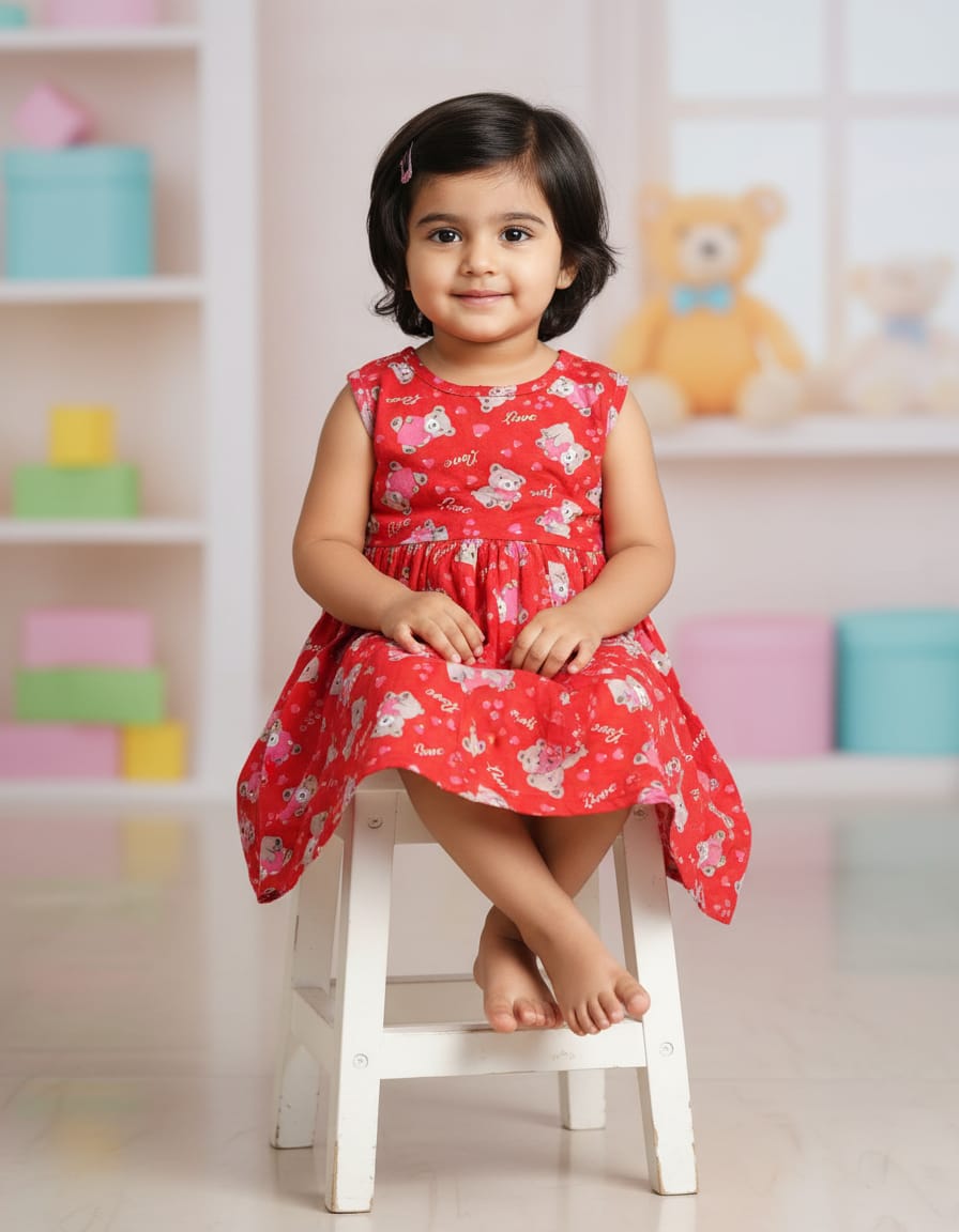 Kids Frock Pack of 6 pcs